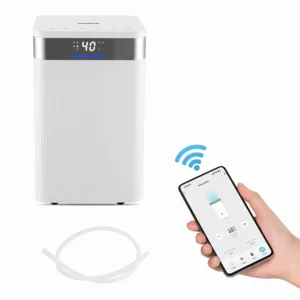 Elektrinis oro sausintuvas ir drėgmės surinkėjas Bauerkraft, 12 l/24 val., su laikmačiu