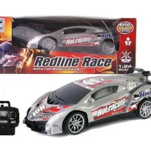 Spalvingas radijo bangomis valdomas sportinis automobilis