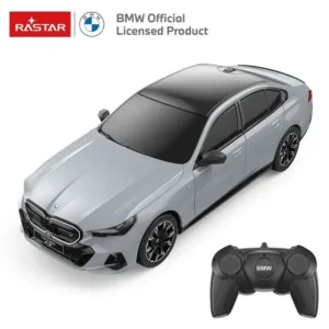 Nuotoliniu būdu valdomas automobilis BMW i5 R/C, 1:24, Rastar 10180, pilkas