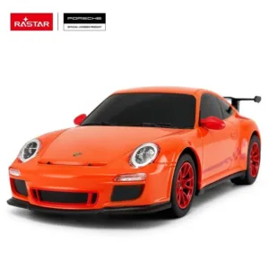 RASTAR Porsche GT3 RS 1:24 nuotoliniu būdu valdomas automobilis, oranžinis