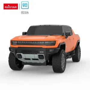 RASTAR Hummer EV 1:26 mastelio nuotoliniu būdu valdomas oranžinis automobilis 93100