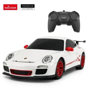RASTAR Porsche GT3 RS R/C valdomas automobilis, 1:24, baltas