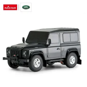 Nuotoliniu būdu valdomas automobilis „Land Rover Defender“ Rastar 78500, 1:24, juodas