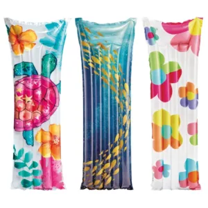 INTEX 59720EU pripučiamas plaukimo čiužinys 183 × 69 cm, įvairių spalvų