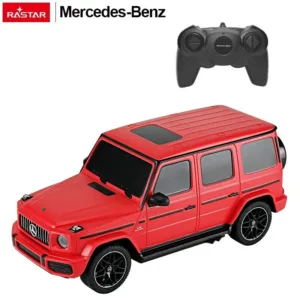 RASTAR Mercedes-Benz G63 R/C 1:24 mastelio raudonas nuotoliniu būdu valdomas automobilis, 95800