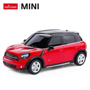 RASTAR Mini Cooper S Countryman 1:24 nuotoliniu būdu valdomas automobilis, raudonas, 71700