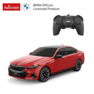 RASTAR 10180 BMW i5 nuotoliniu būdu valdomas automobilis, 1:24, raudonas