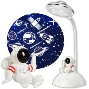 Stalinė lempa su žvaigždžių projektoriumi „Astronautas“