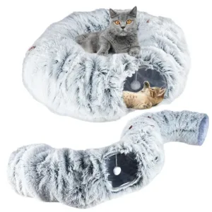 Gotel XL katės tunelis–guolis 2 viename, namelis