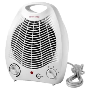 Carruzzo nešiojamas termoventiliatorius 2 viename, 1000/2000 W